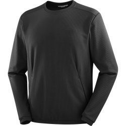 Кофта Salomon Motomesh Crewneck M - чорна
