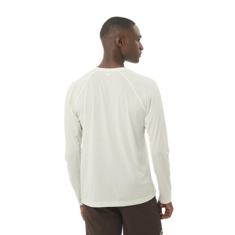 Футболка Salomon SHKout Core LS Tee M - біла