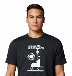 Футболка Columbia Explorers Canyon™ SS Tee M - чорний
