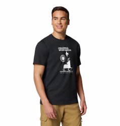 Футболка Columbia Explorers Canyon™ SS Tee M - чорний