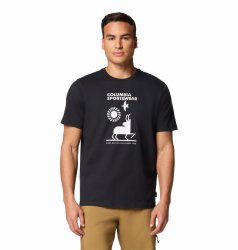 Футболка Columbia Explorers Canyon™ SS Tee M - чорний