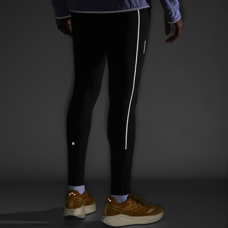 Легінси Salomon Sense Stow Tights M - чорні