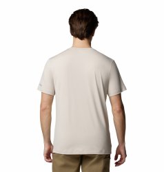 Футболка Columbia Kwick Hike™ Graphic SS Tee M - бежевий