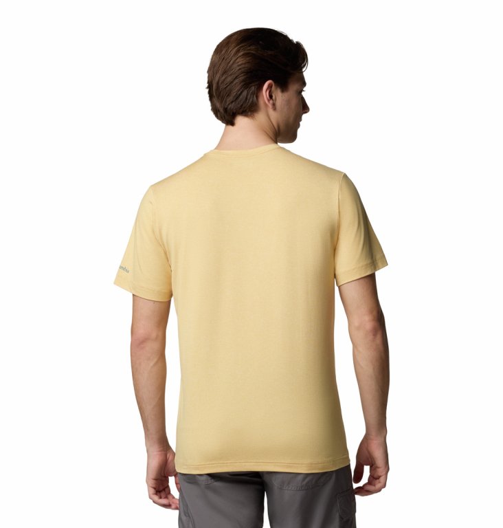 Футболка Columbia Kwick Hike™ Graphic SS Tee M - жовтий