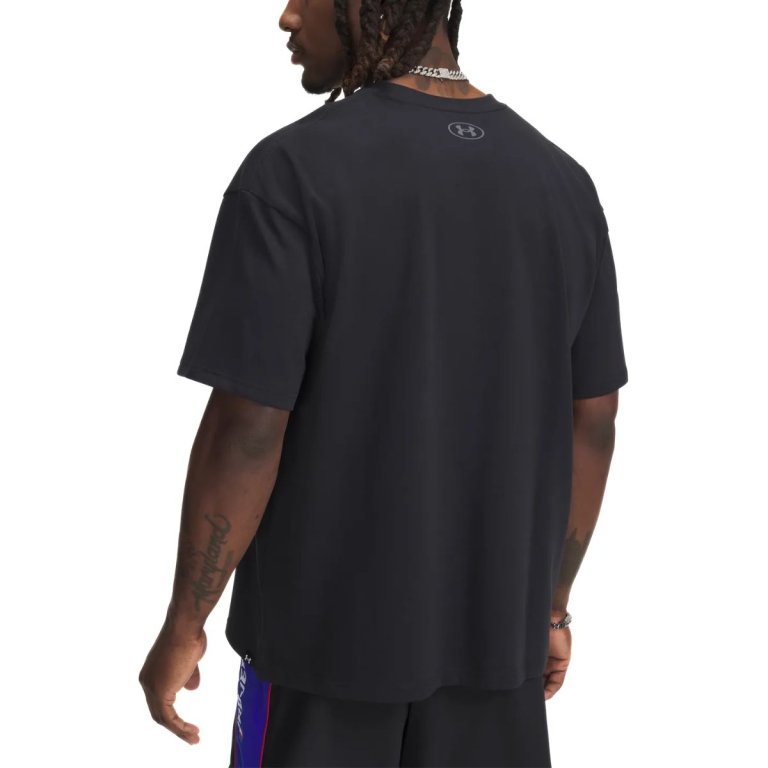 Футболка Under Armour Pjt Rck Hwt SS M - чорна