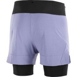 Шорти Salomon Sense 2in1 Шорти M - фіолетові