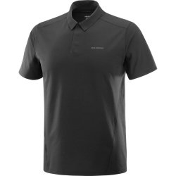 Футболка Salomon Trackline Polo M - чорна
