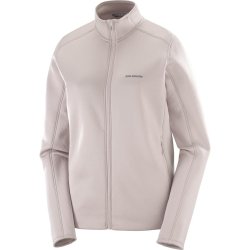 Світшот Salomon Outline Warm FZ W - рожева