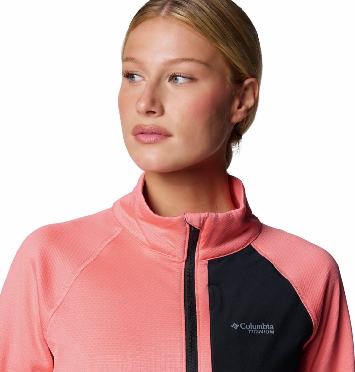 Кофта Columbia Triple Canyon™ Grid Fleece FZ W - рожевий