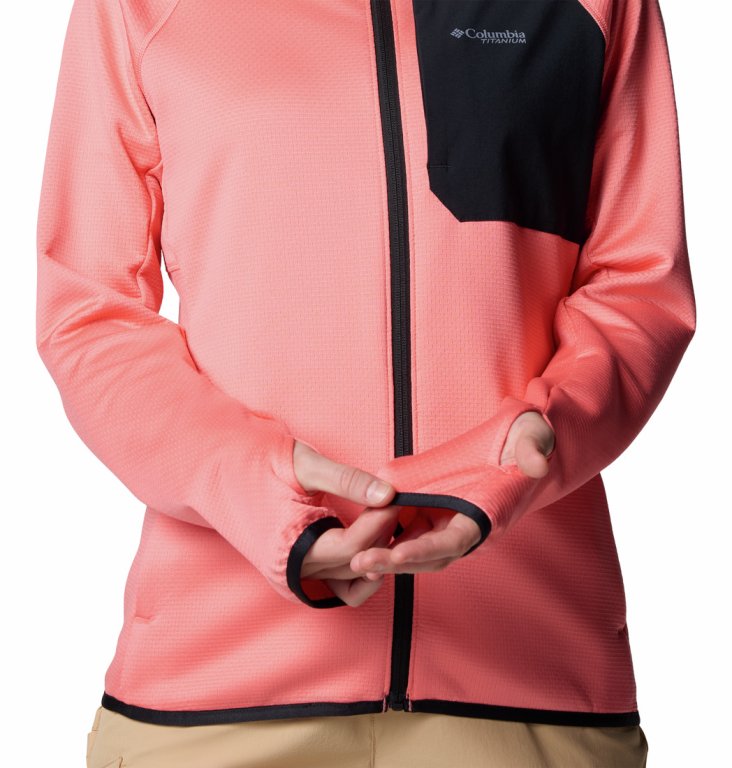 Кофта Columbia Triple Canyon™ Grid Fleece FZ W - рожевий