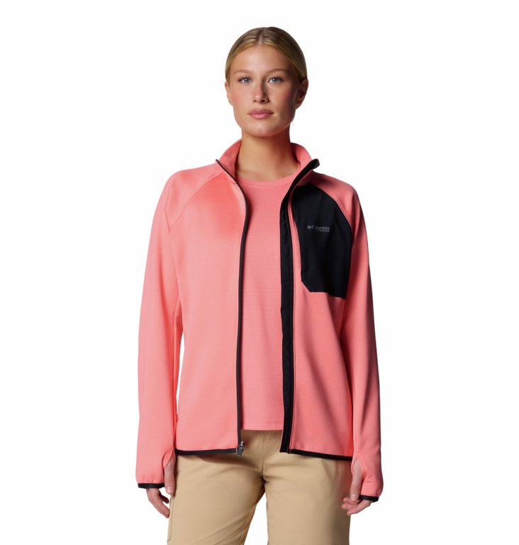 Кофта Columbia Triple Canyon™ Grid Fleece FZ W - рожевий