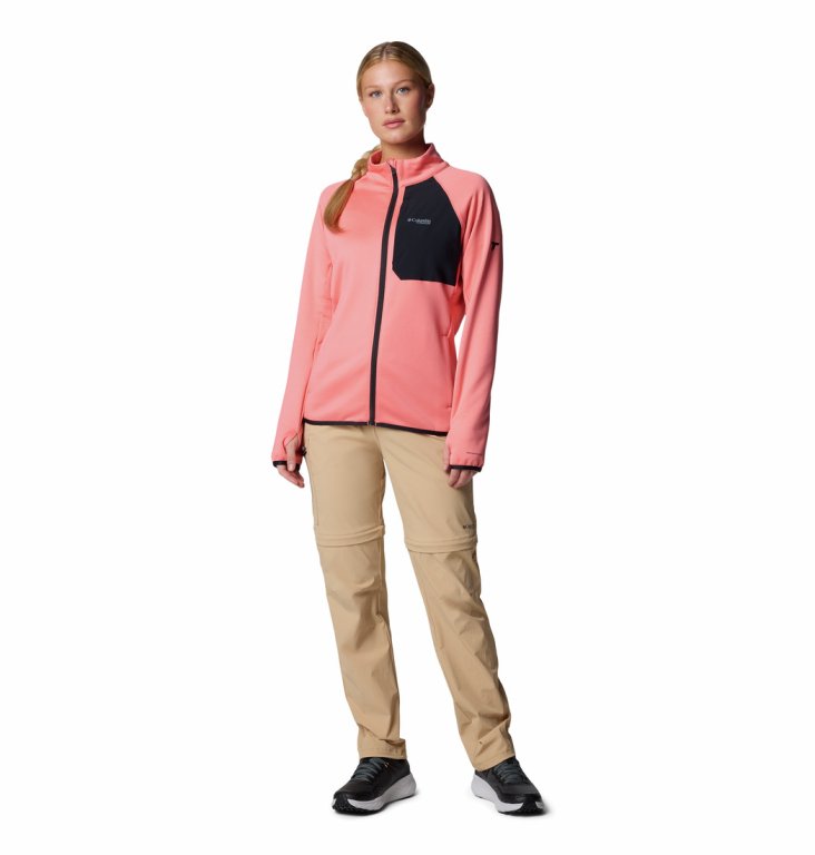 Кофта Columbia Triple Canyon™ Grid Fleece FZ W - рожевий