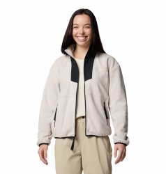 Кофта Columbia Sequoia Grove™ Full Zip Fleece W - бежевий/чорний