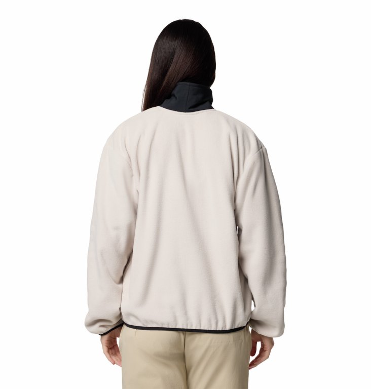 Кофта Columbia Sequoia Grove™ Full Zip Fleece W - бежевий/чорний