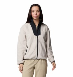 Кофта Columbia Sequoia Grove™ Full Zip Fleece W - бежевий/чорний