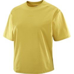 Футболка Salomon Trackline SS Tee W - жовта