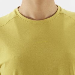 Футболка Salomon Trackline SS Tee W - жовта