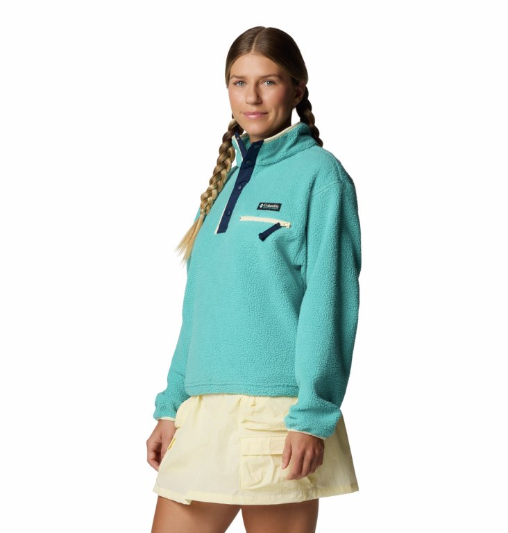 Світшот Columbia Helvetia™ II Cropped Half Snap Fleece W - синій