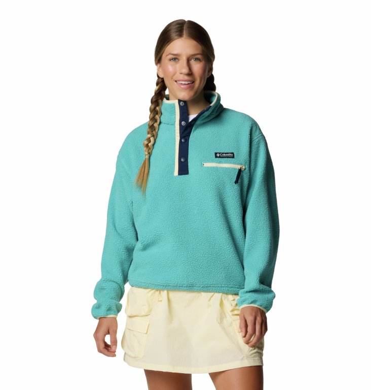 Світшот Columbia Helvetia™ II Cropped Half Snap Fleece W - синій