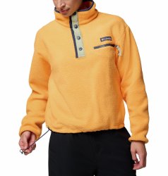 Світшот Columbia Helvetia™ II Cropped Half Snap Fleece W - жовтий