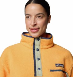 Світшот Columbia Helvetia™ II Cropped Half Snap Fleece W - жовтий