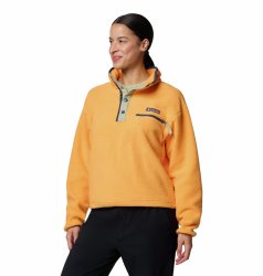 Світшот Columbia Helvetia™ II Cropped Half Snap Fleece W - жовтий