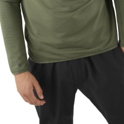 Худі Salomon Essential Lightwarm HZ M - зелене