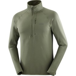 Худі Salomon Essential Lightwarm HZ M - зелене