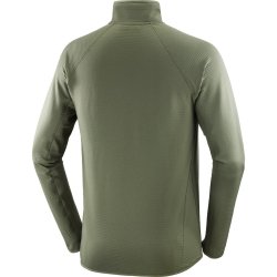 Худі Salomon Essential Lightwarm HZ M - зелене