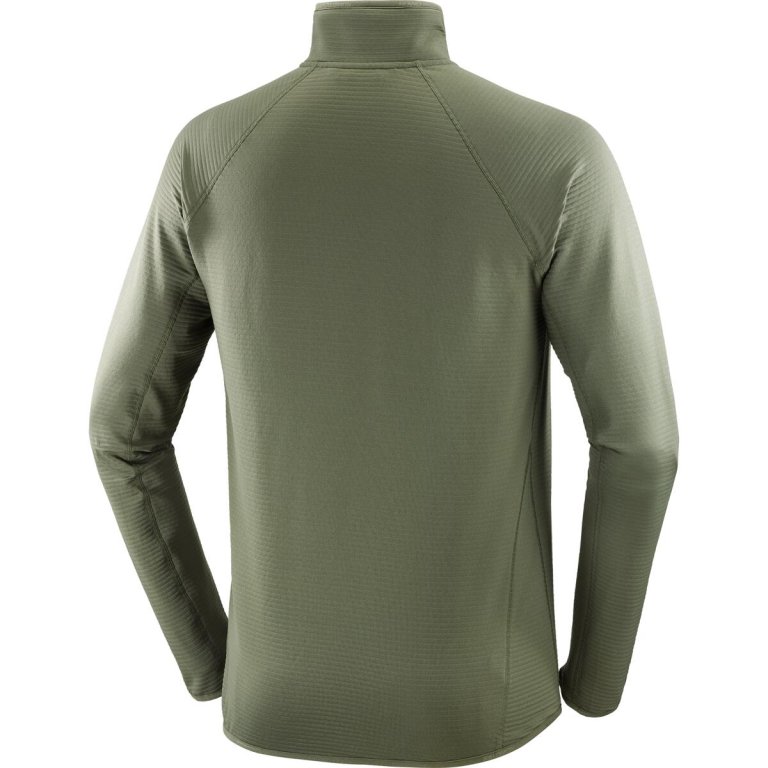 Худі Salomon Essential Lightwarm HZ M - зелене