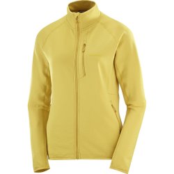 Світшот Salomon Essential Lightwarm FZ W - жовтий