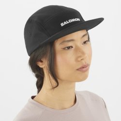 Кепка Salomon Cap 5 Panel - чорна