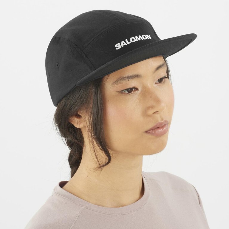 Кепка Salomon Cap 5 Panel - чорна