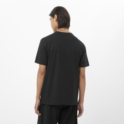 Футболка Salomon Chest Logo Regular Tee M - чорна