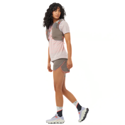 Жилет Salomon Adv Skin 12 Set W - бежово/фіолетово/помаранчевий