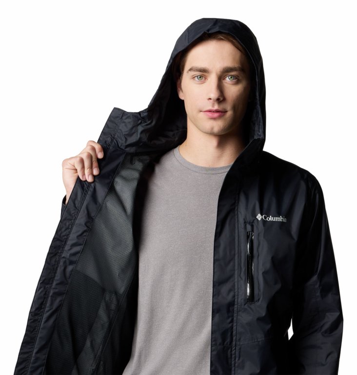 Куртка Columbia Pouring Adventure™ III Jacket M - чорна