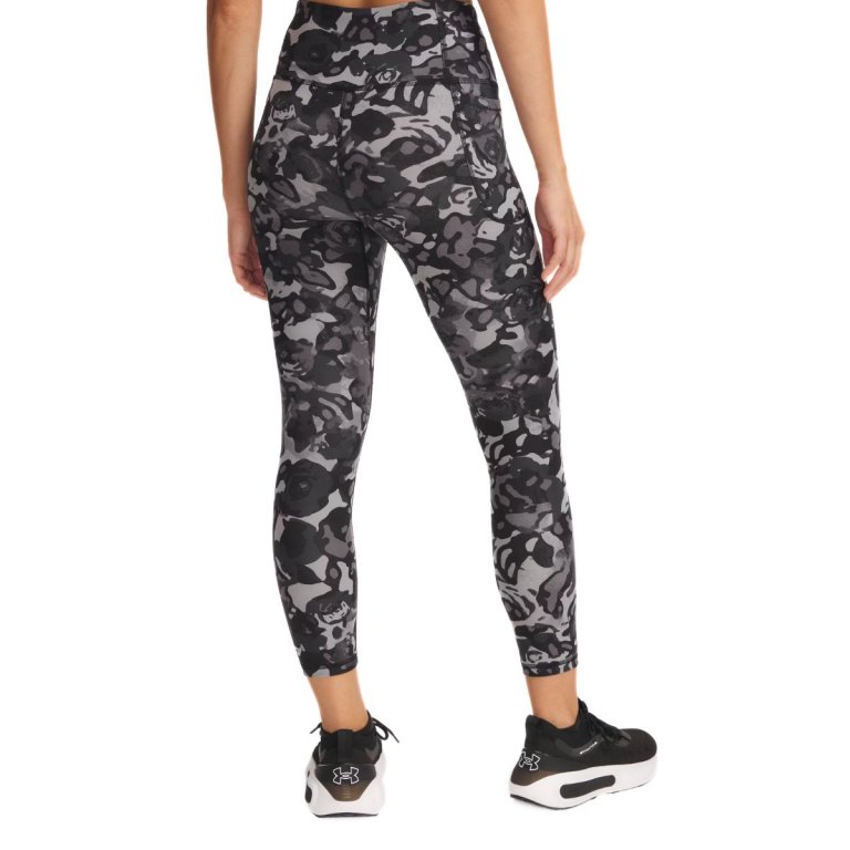 Легінси Under Armour Motion Ankle Leg Print W - чорно/біло/сірі