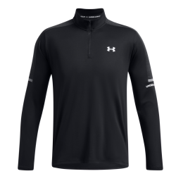 Футболка Under Armour Tech Utility 1/4 Zip M - чорна/біла
