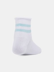 Шкарпетки Under Armour Essential Nov 3pk Qtr Wmn White White Stream