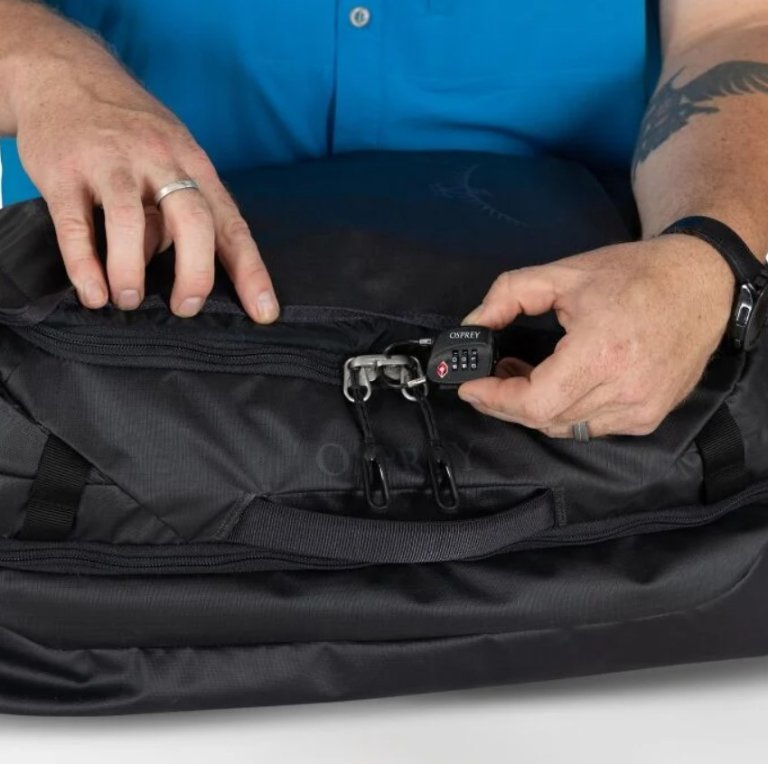 Дорожня сумка Osprey Transporter Squffel 44 - чорна