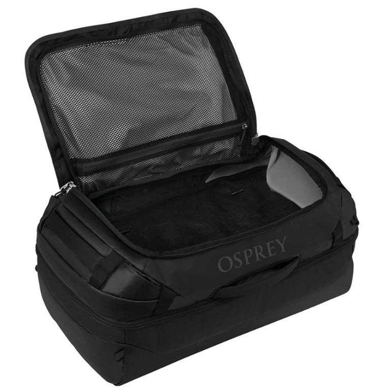 Дорожня сумка Osprey Transporter Squffel 44 - чорна