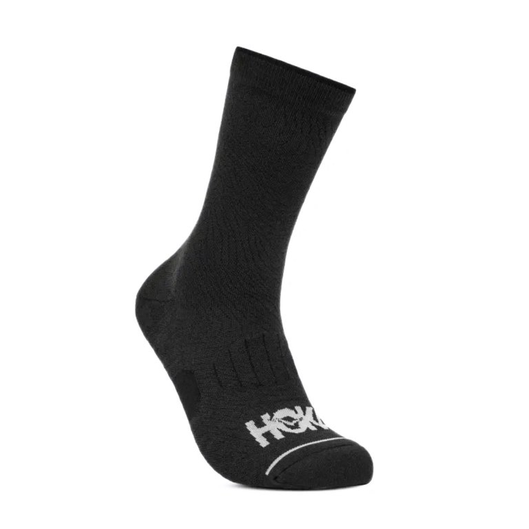 Шкарпетки Hoka Crew Run Sock 3-Pack - чорні