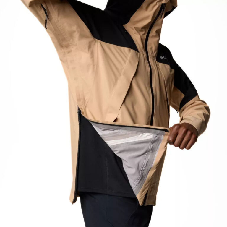 Куртка Columbia Northwest Explorer™ 3L Shell M - бежево-чорна