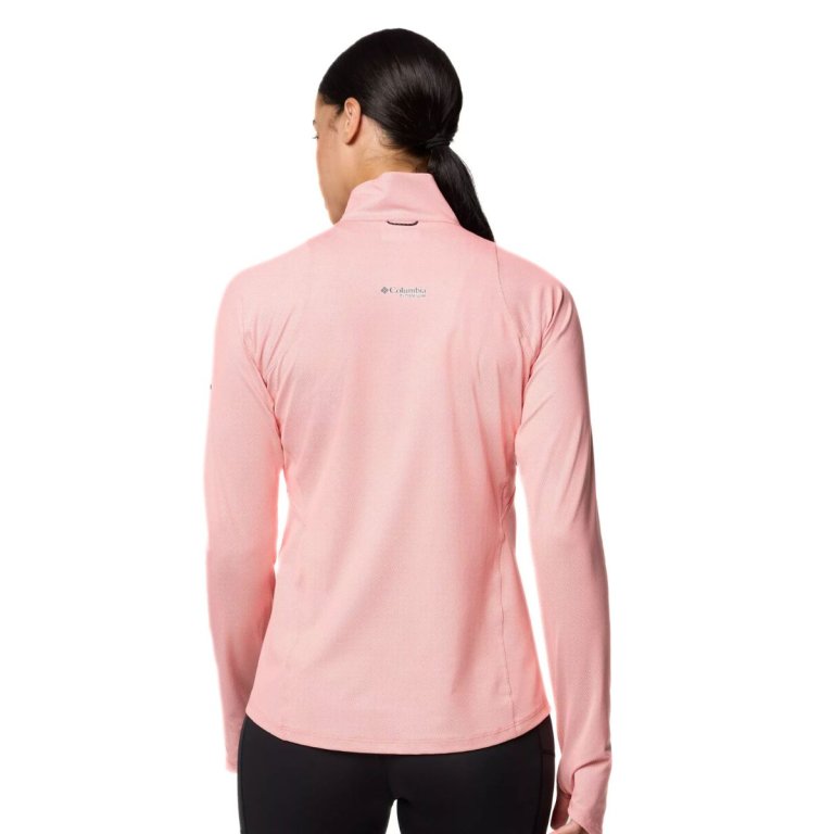 Світшот Columbia EU Summit Valley™ LS Half Zip W - рожевий