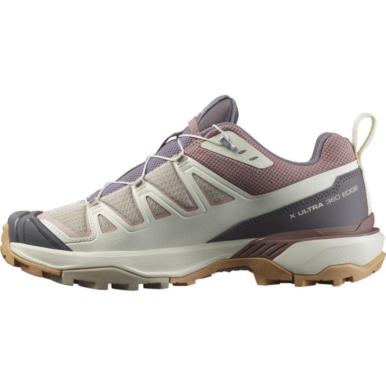 Взуття Salomon X Ultra 360 Edge W - бежево/фіолетове
