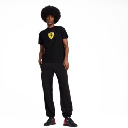 Футболка Puma Ferrari Race Colored Big Shield Tee M - чорна