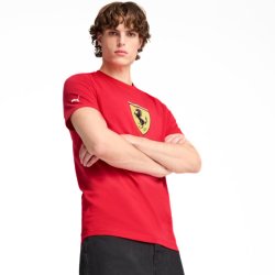 Футболка Puma Ferrari Race Colored Big Shield Tee M - червоний