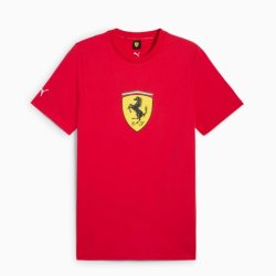Футболка Puma Ferrari Race Colored Big Shield Tee M - червоний