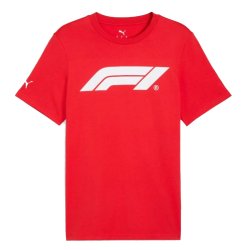 Футболка Puma F1 ESS Logo Tee M - червоний