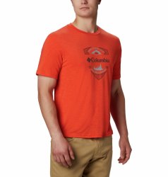 Футболка Columbia Nelson Point™ Graphic SS Tee M - помаранчевий
